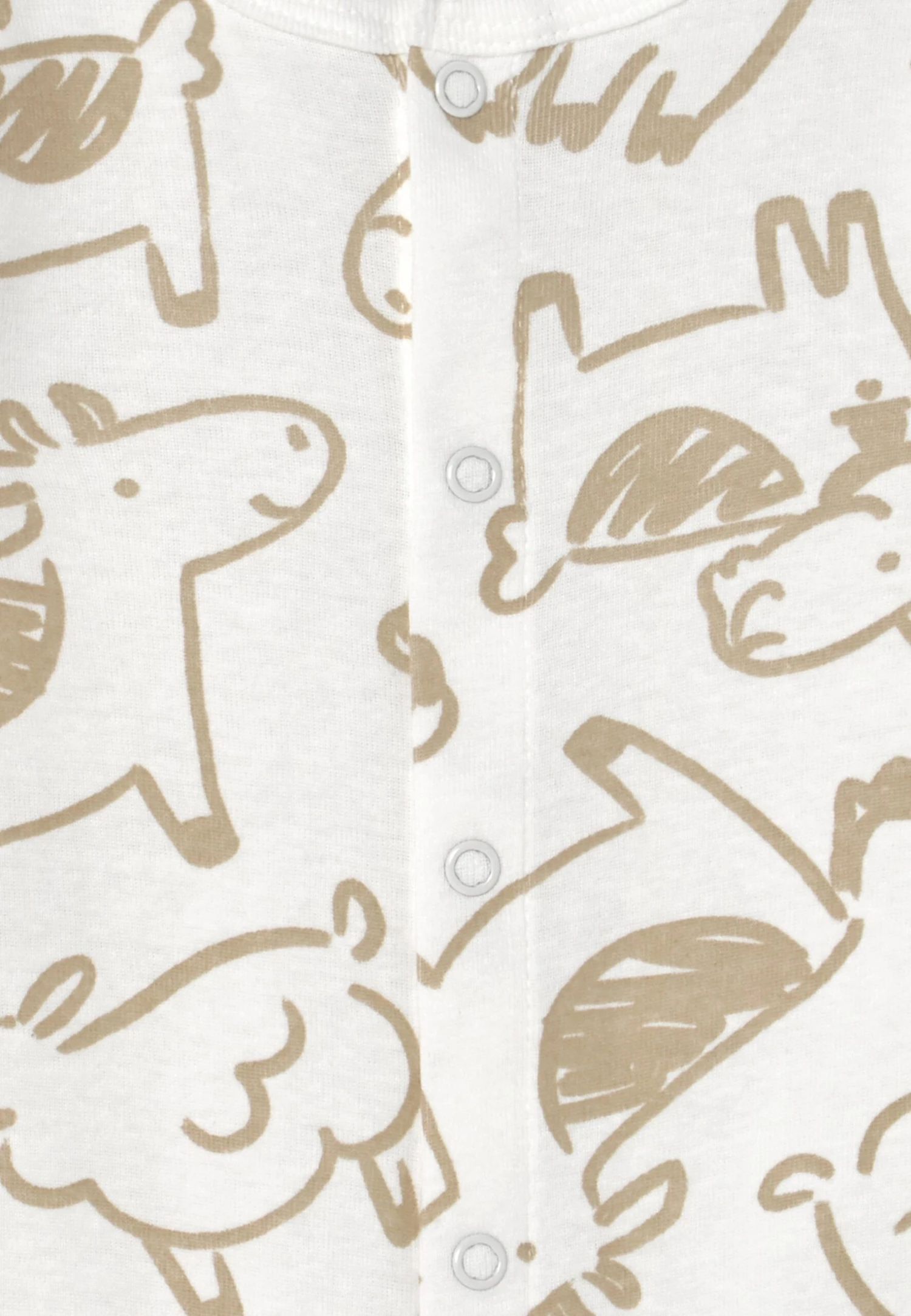 Carter's™ Converter Gowns Unisex Set - Pyjamas - Off-White 5 Carter's™ Converter Gowns Unisex Set - Pyjamas - Off-White - Image 3