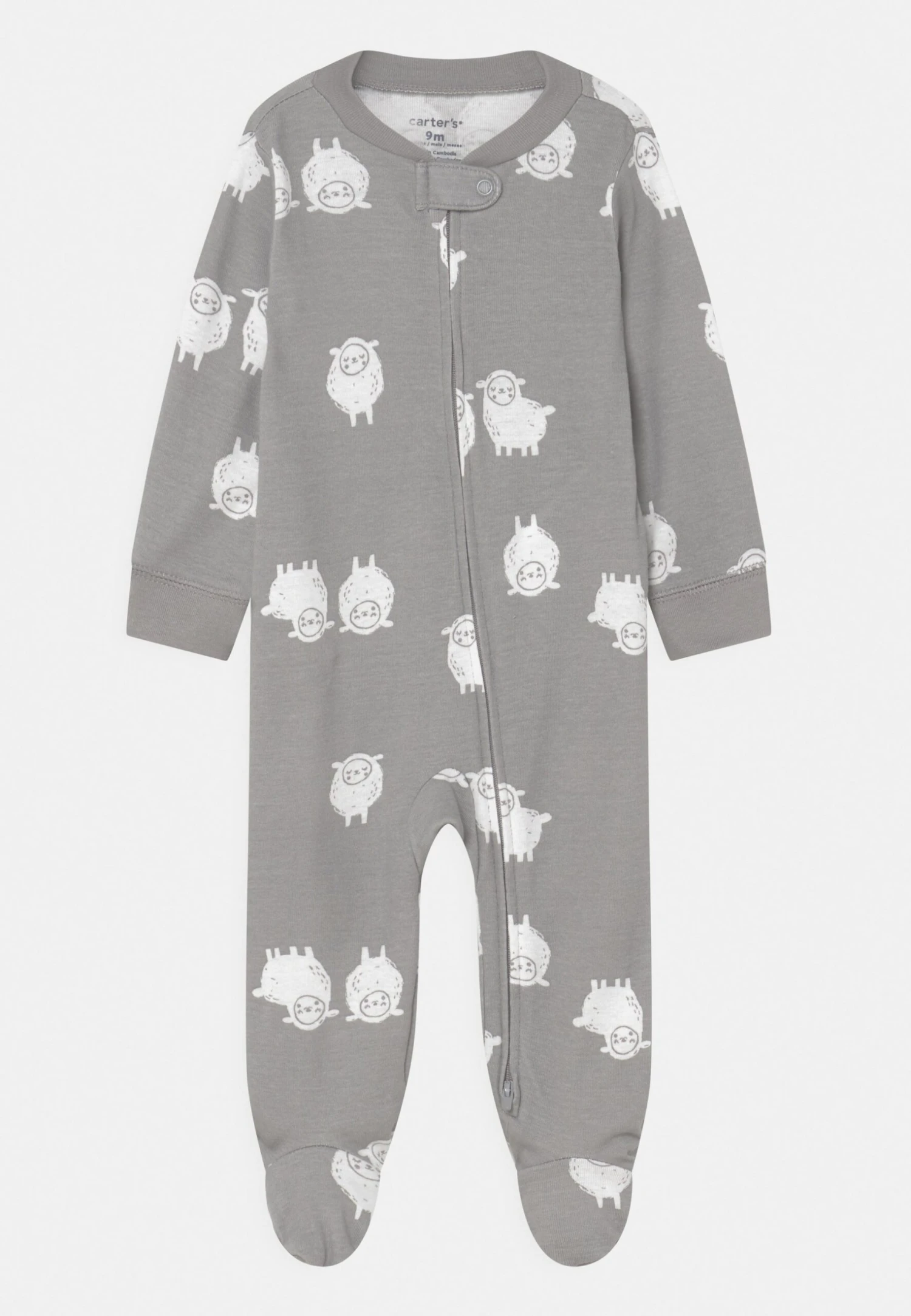 Carter's™ 2 Pack - Sleep Suit - Grey 5 Carter's™ 2 Pack - Sleep Suit - Grey - Image 3