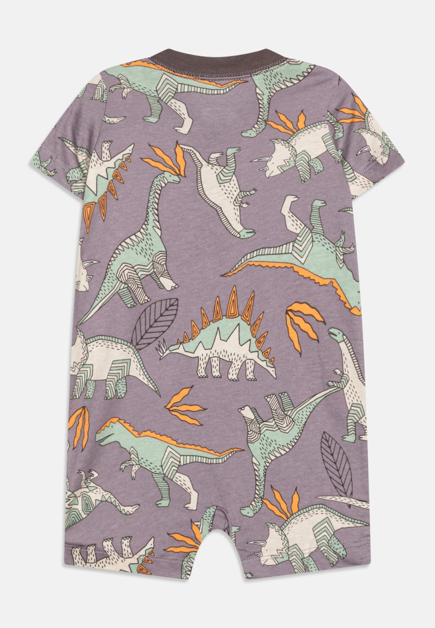 Carter's™ Purple Dino Print 2 Pack - Sleep Suit - Gray 4 Carter's™ Purple Dino Print 2 Pack - Sleep Suit - Gray - Image 2