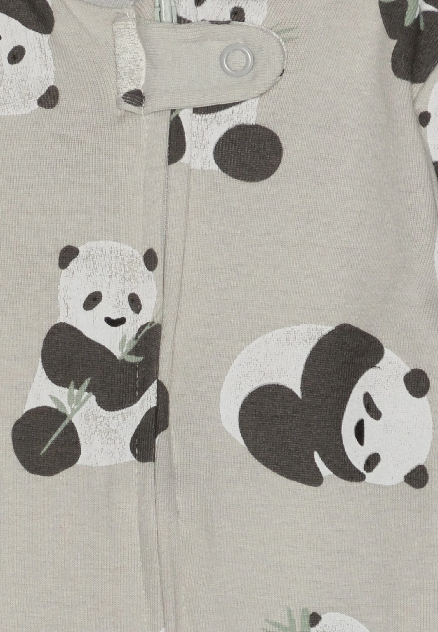 Carter's™ Panda Sleepsuit Unisex - Sleep Suit - Gray 5 Carter's™ Panda Sleepsuit Unisex - Sleep Suit - Gray - Image 3