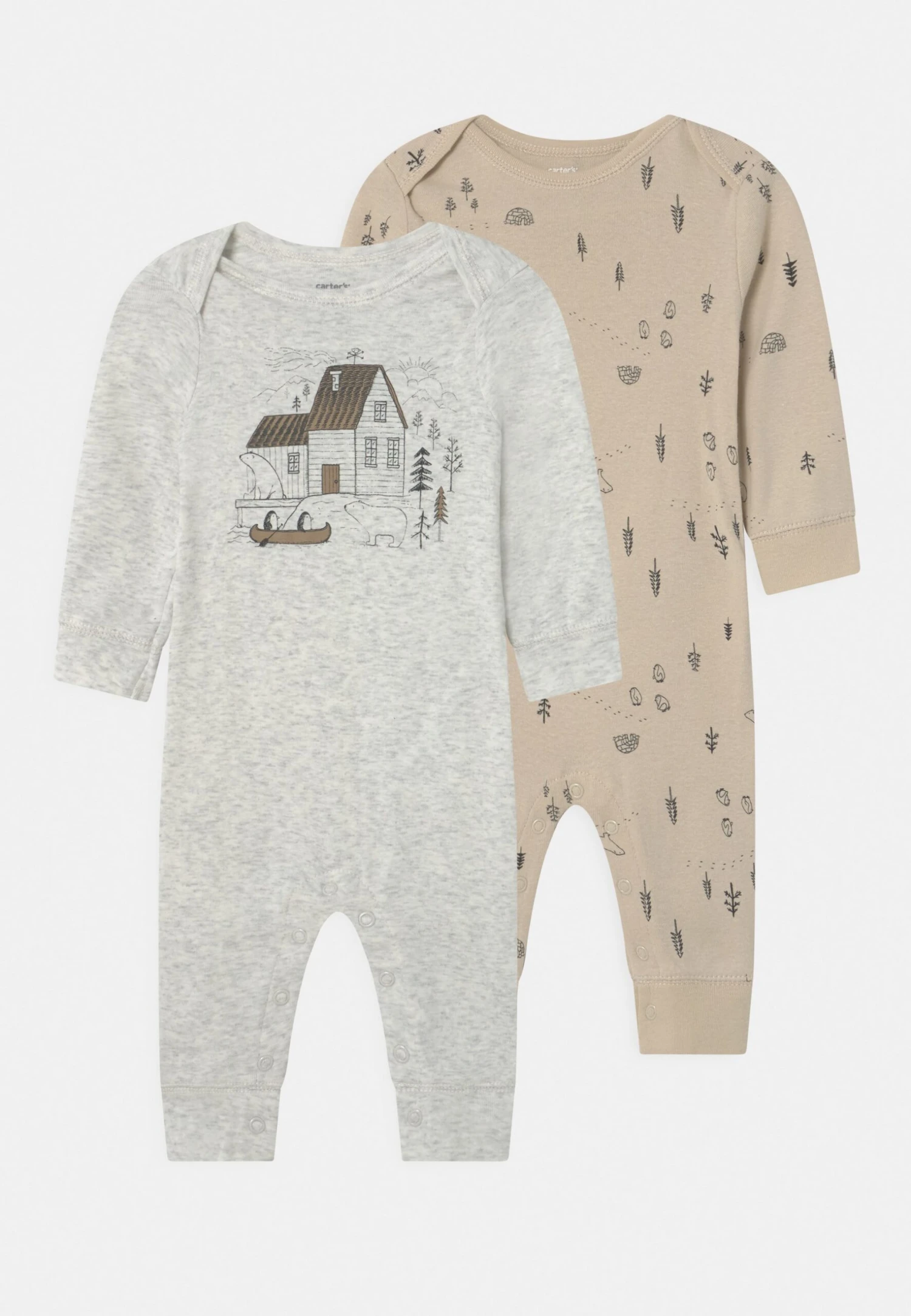Carter's™ Boys 2 Pack - Pyjamas - Grey/Khaki 3 Carter's™ Boys 2 Pack - Pyjamas - Grey/Khaki