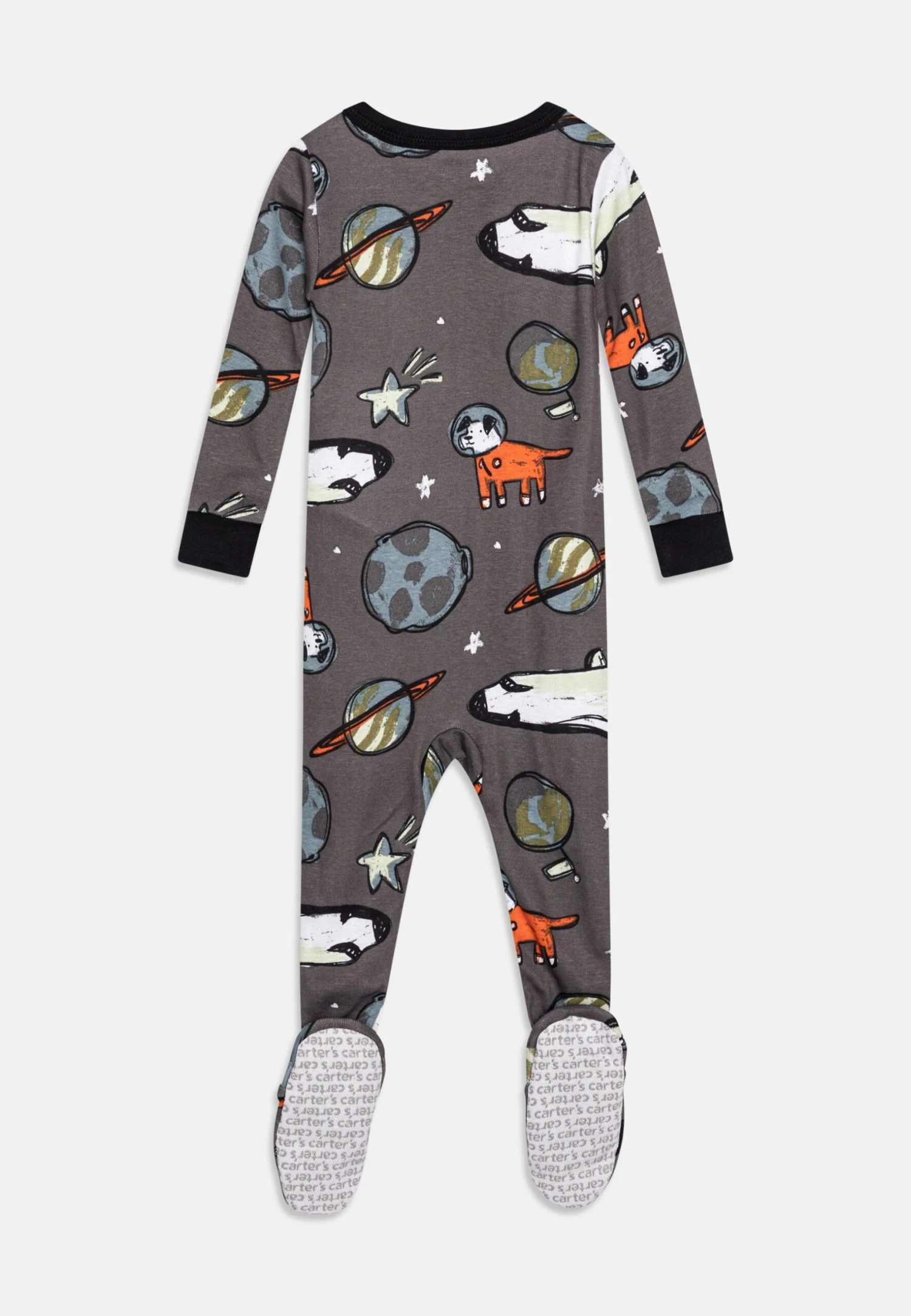 Carter's™ Space Unisex - Sleep Suit - Multi-Coloured 4 Carter's™ Space Unisex - Sleep Suit - Multi-Coloured - Image 2