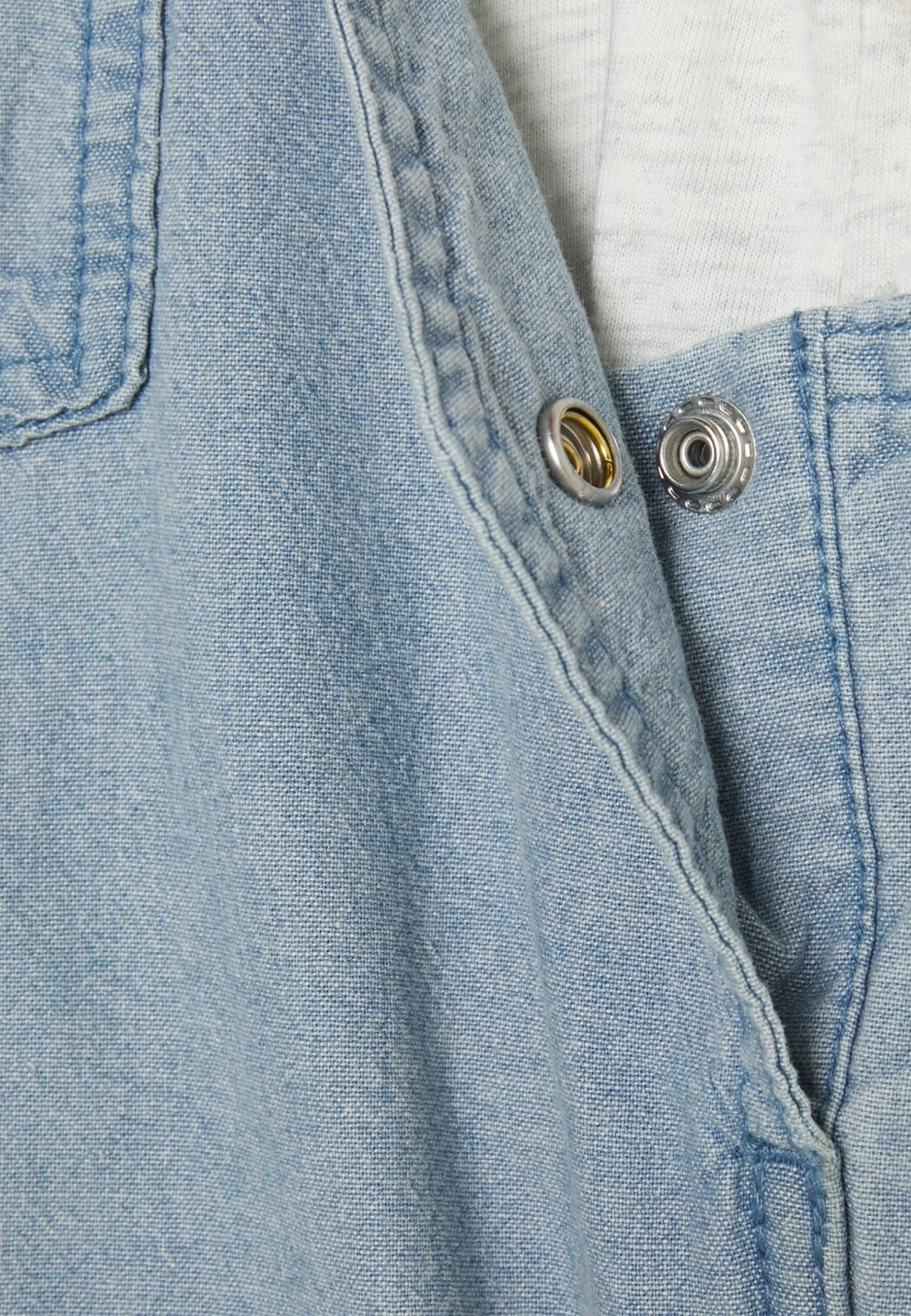 Carter's™ Shortall Unisex Set - Print T-Shirt - Blue 12 Carter's™ Shortall Unisex Set - Print T-Shirt - Blue - Image 10