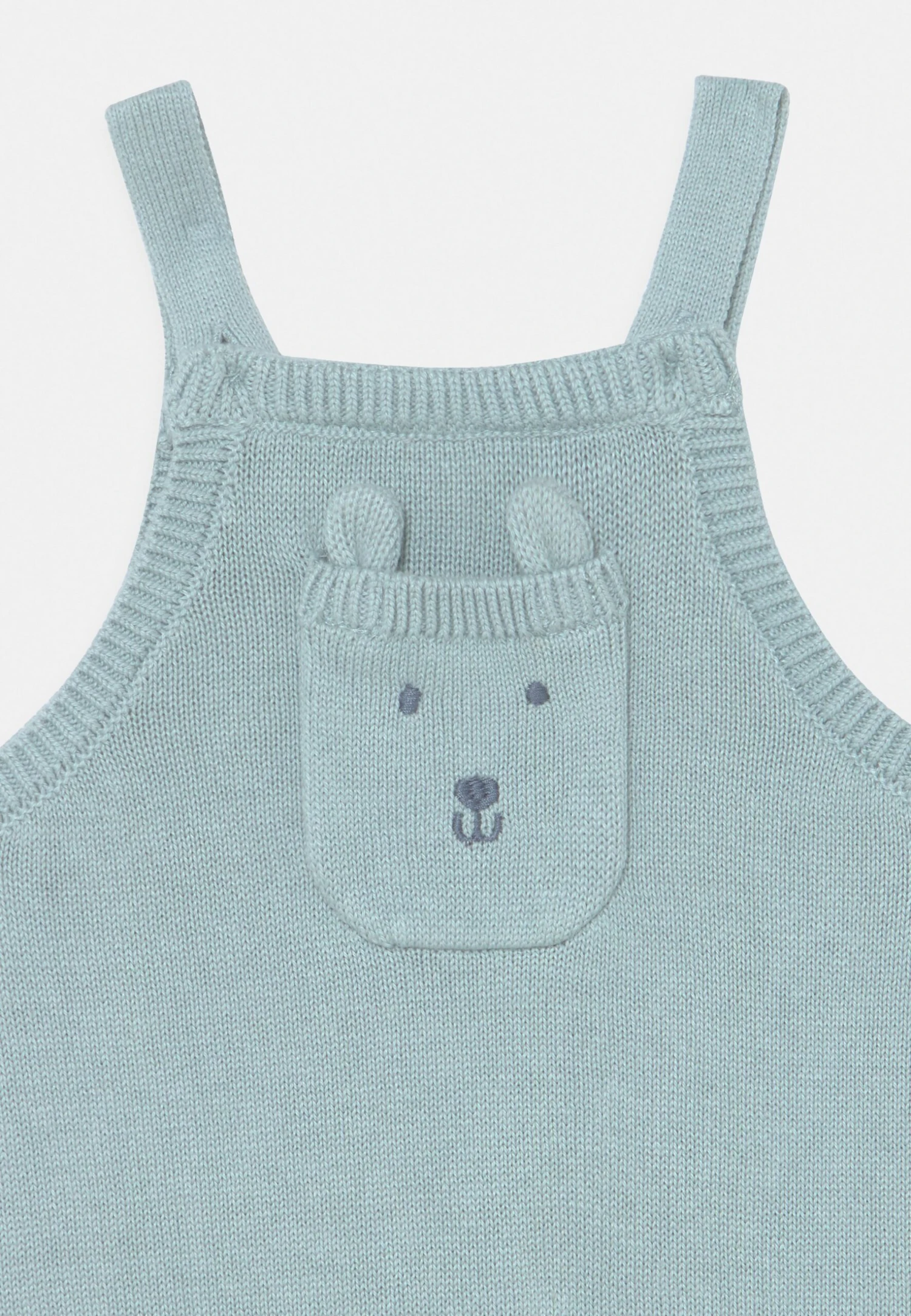 Carter's™ Overall Unisex Set - Dungarees - Blue/Off-White 5 Carter's™ Overall Unisex Set - Dungarees - Blue/Off-White - Image 3