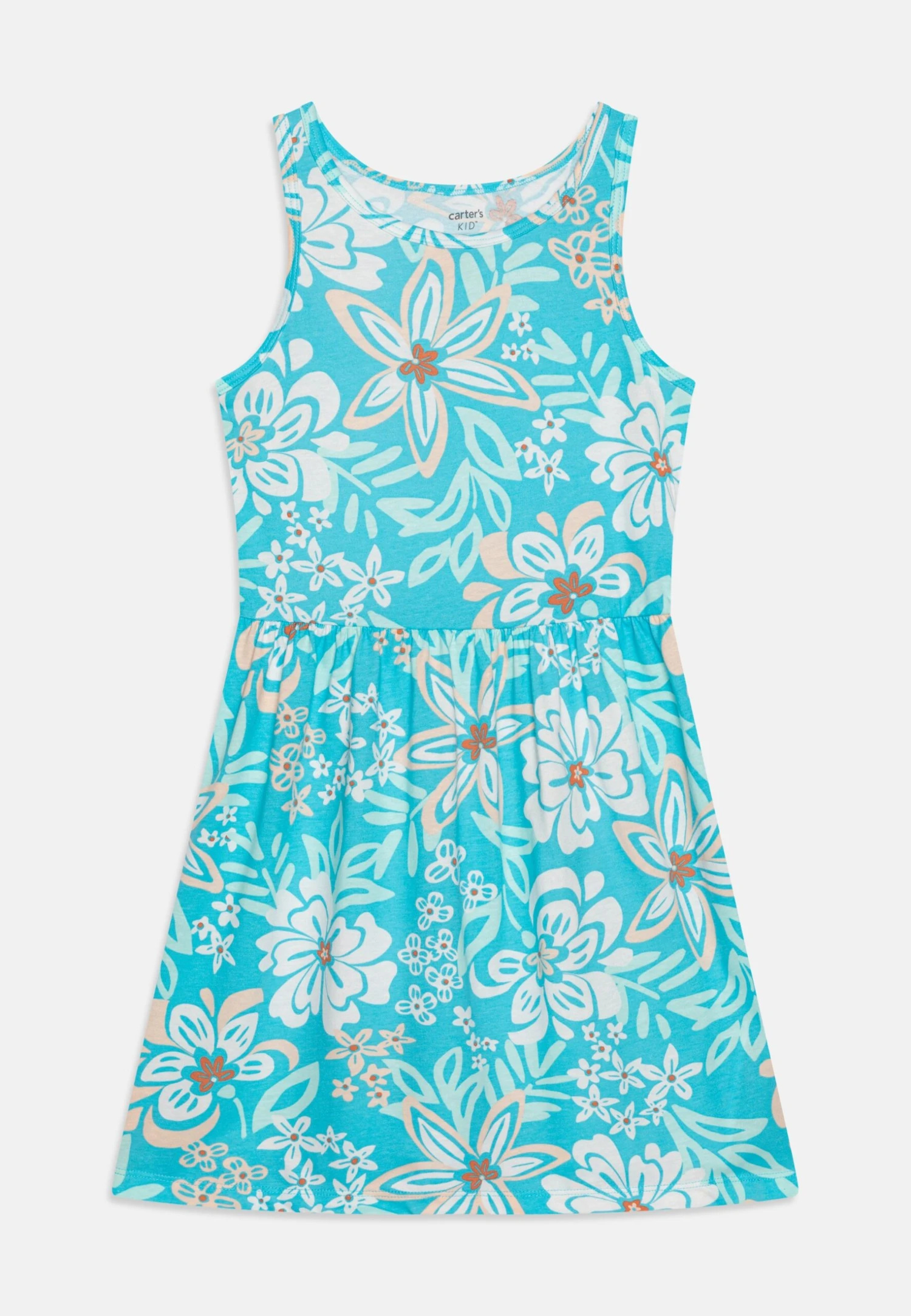 Carter's™ Dresses Palm 2 Pack - Jersey Dress - Blue/Orange 5 Carter's™ Dresses Palm 2 Pack - Jersey Dress - Blue/Orange - Image 3