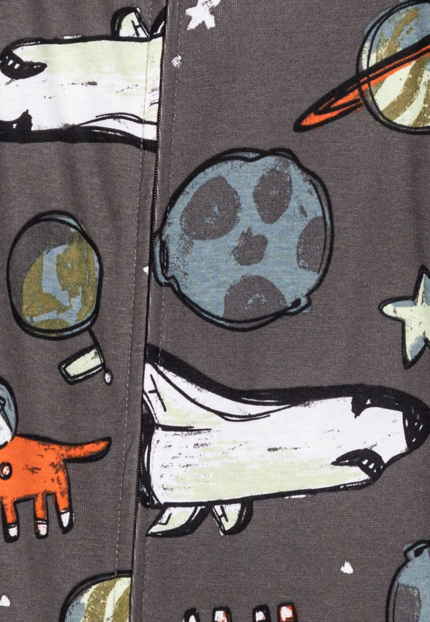 Carter's™ Space Unisex - Sleep Suit - Multi-Coloured 5 Carter's™ Space Unisex - Sleep Suit - Multi-Coloured - Image 3