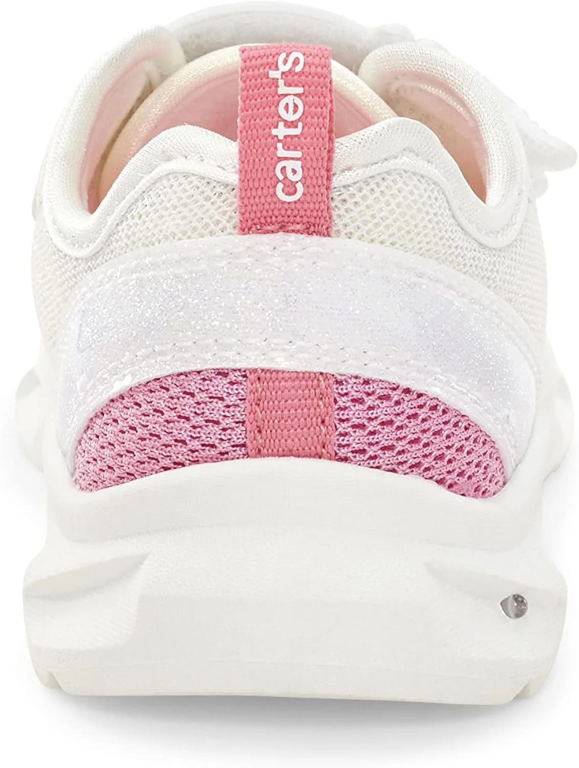 Carter's™ Carter's Girls Hug Sneaker, White, 6 Toddler 6 Carter's™ Carter's Girls Hug Sneaker, White, 6 Toddler - Image 4