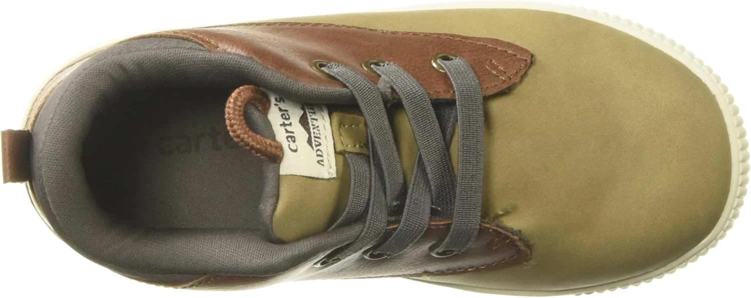 Carter's™ Carter's Boy's Willis Sneaker, Brown, 7 Toddler 7 Carter's™ Carter's Boy's Willis Sneaker, Brown, 7 Toddler - Image 5