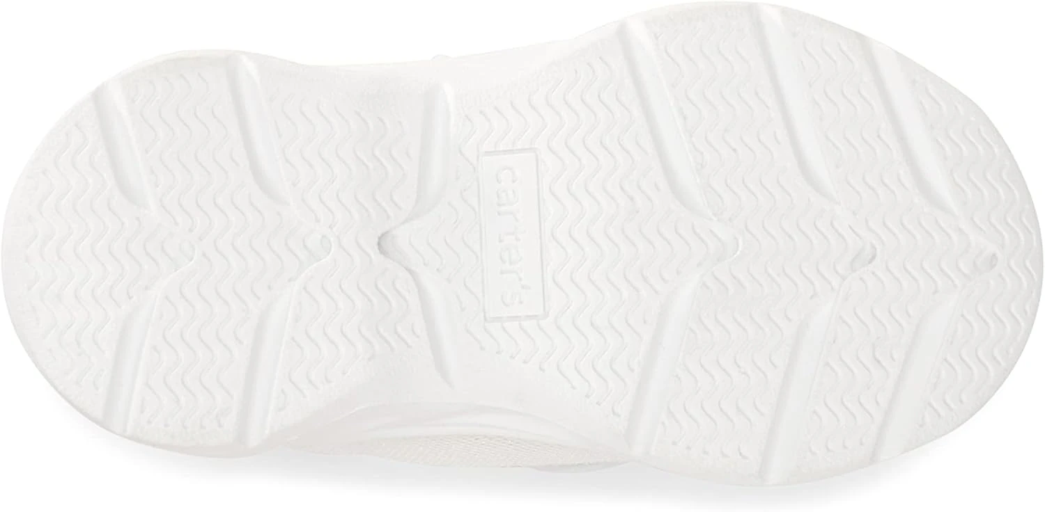 Carter's™ Carter's Girls Hug Sneaker, White, 6 Toddler 8 Carter's™ Carter's Girls Hug Sneaker, White, 6 Toddler - Image 6