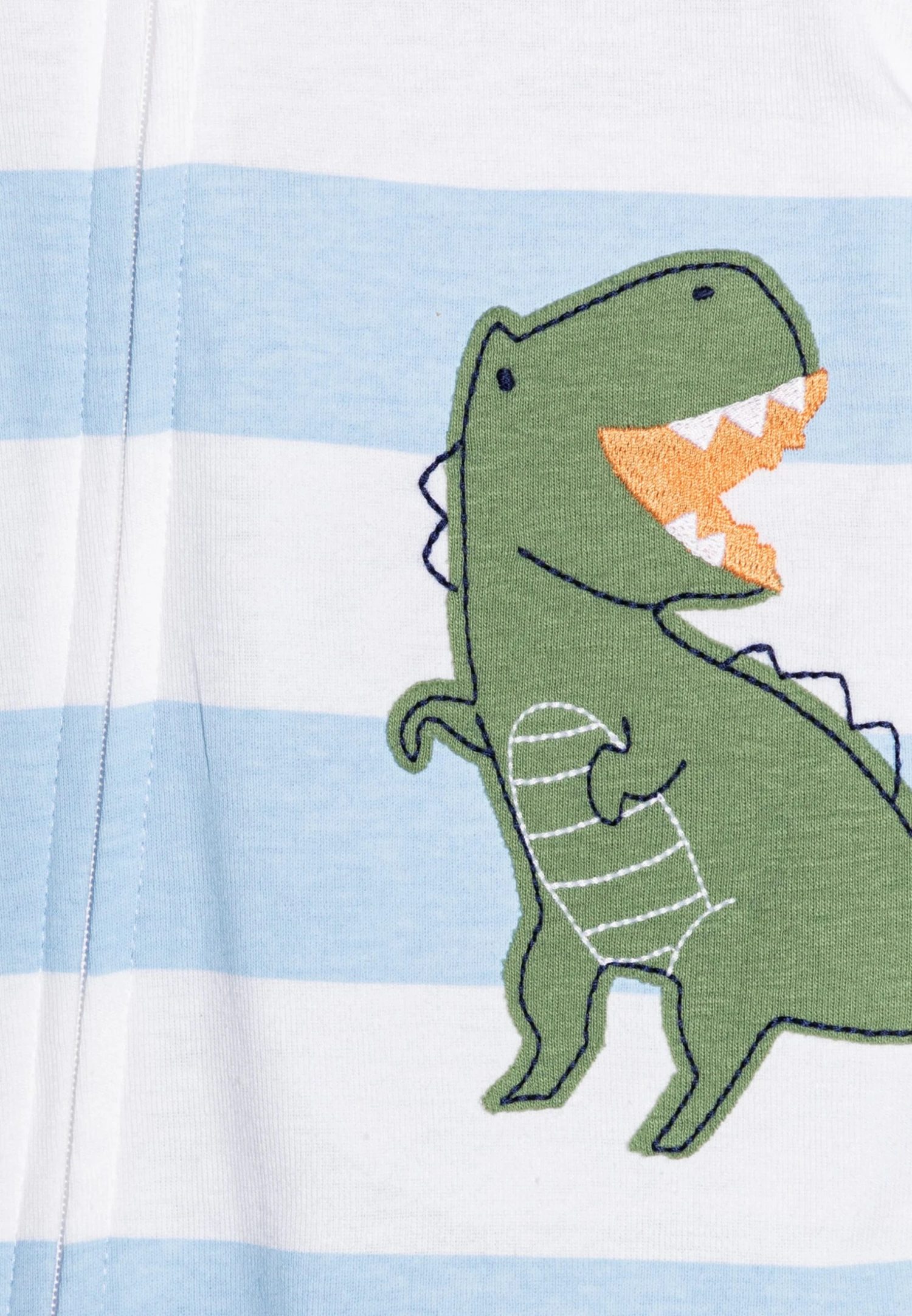 Carter's™ Dino Stripes Unisex - Sleep Suit - Multi-Coloured 5 Carter's™ Dino Stripes Unisex - Sleep Suit - Multi-Coloured - Image 3