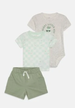 Carter's™ Check Print Set - Print T-Shirt - Green