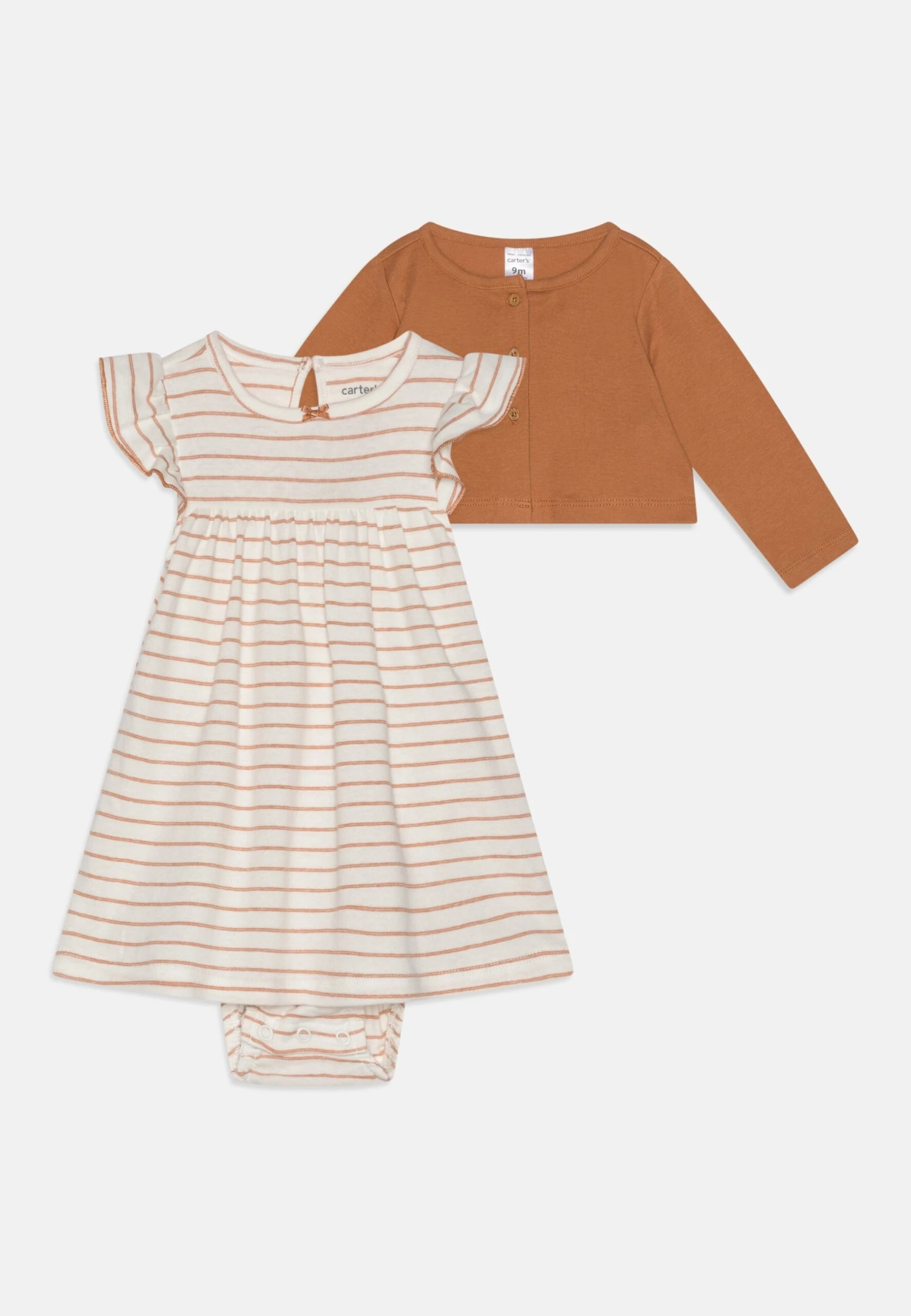 Carter's™ Dress Set - Cardigan - White 3 Carter's™ Dress Set - Cardigan - White