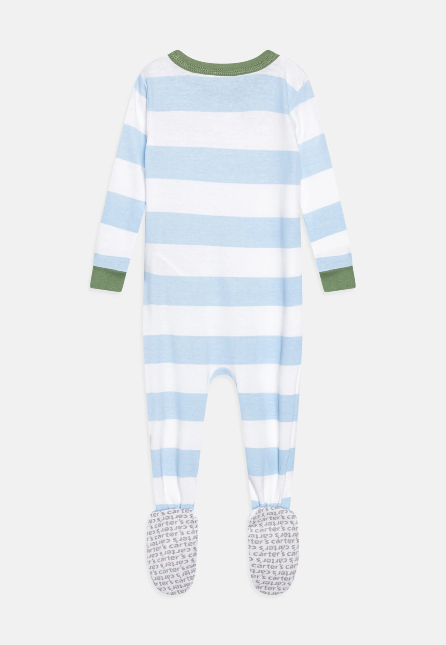 Carter's™ Dino Stripes Unisex - Sleep Suit - Multi-Coloured 4 Carter's™ Dino Stripes Unisex - Sleep Suit - Multi-Coloured - Image 2