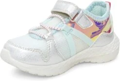 Carter's™ Carter's Girls Stevie Athletic Sneaker, Grey, 7 Toddler