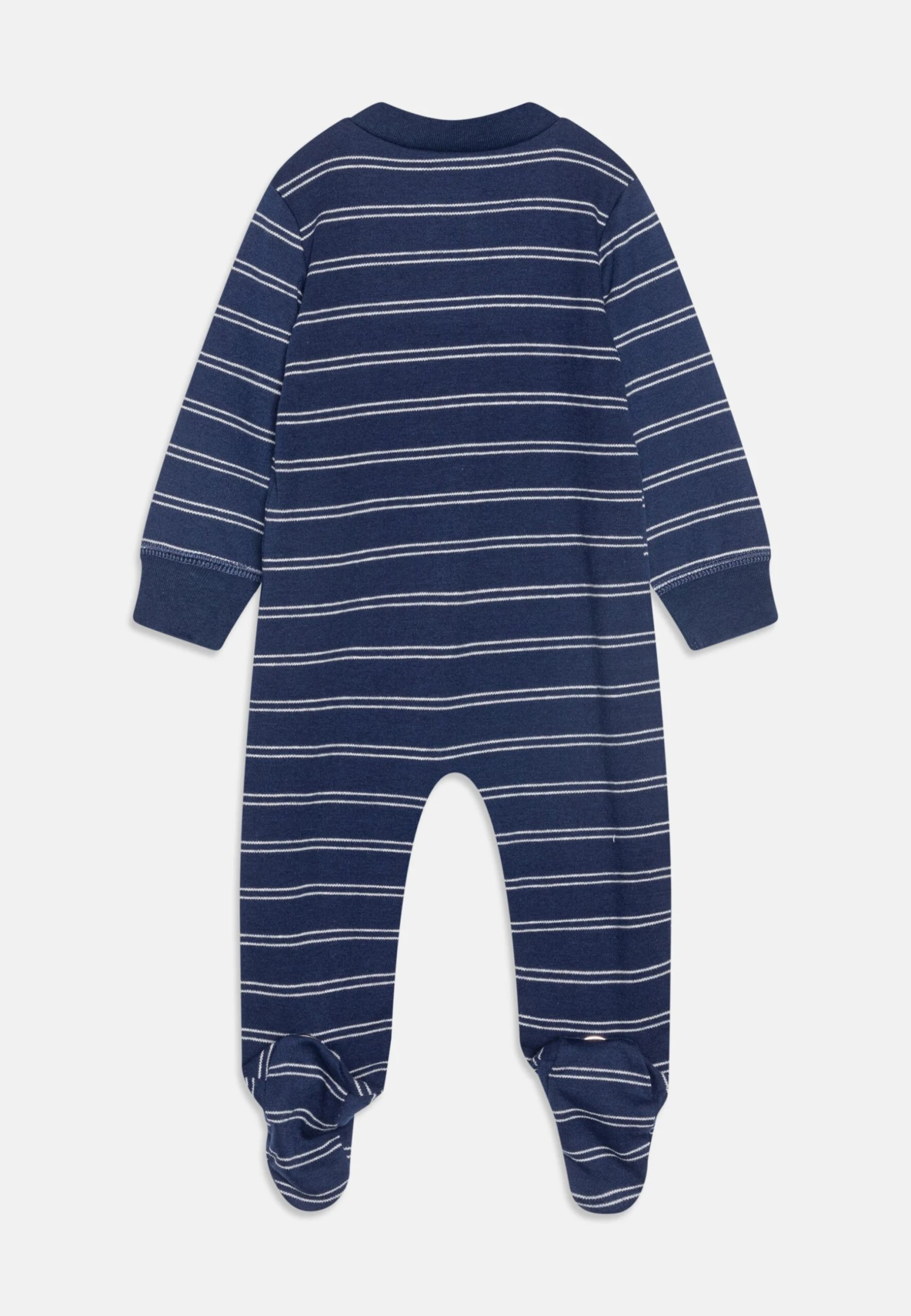 Carter's™ Interlock Unisex - Sleep Suit - Dark Blue 4 Carter's™ Interlock Unisex - Sleep Suit - Dark Blue - Image 2