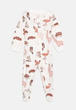 Carter's™ Animal Print Sleepsuit Unisex - Sleep Suit - White/Pink