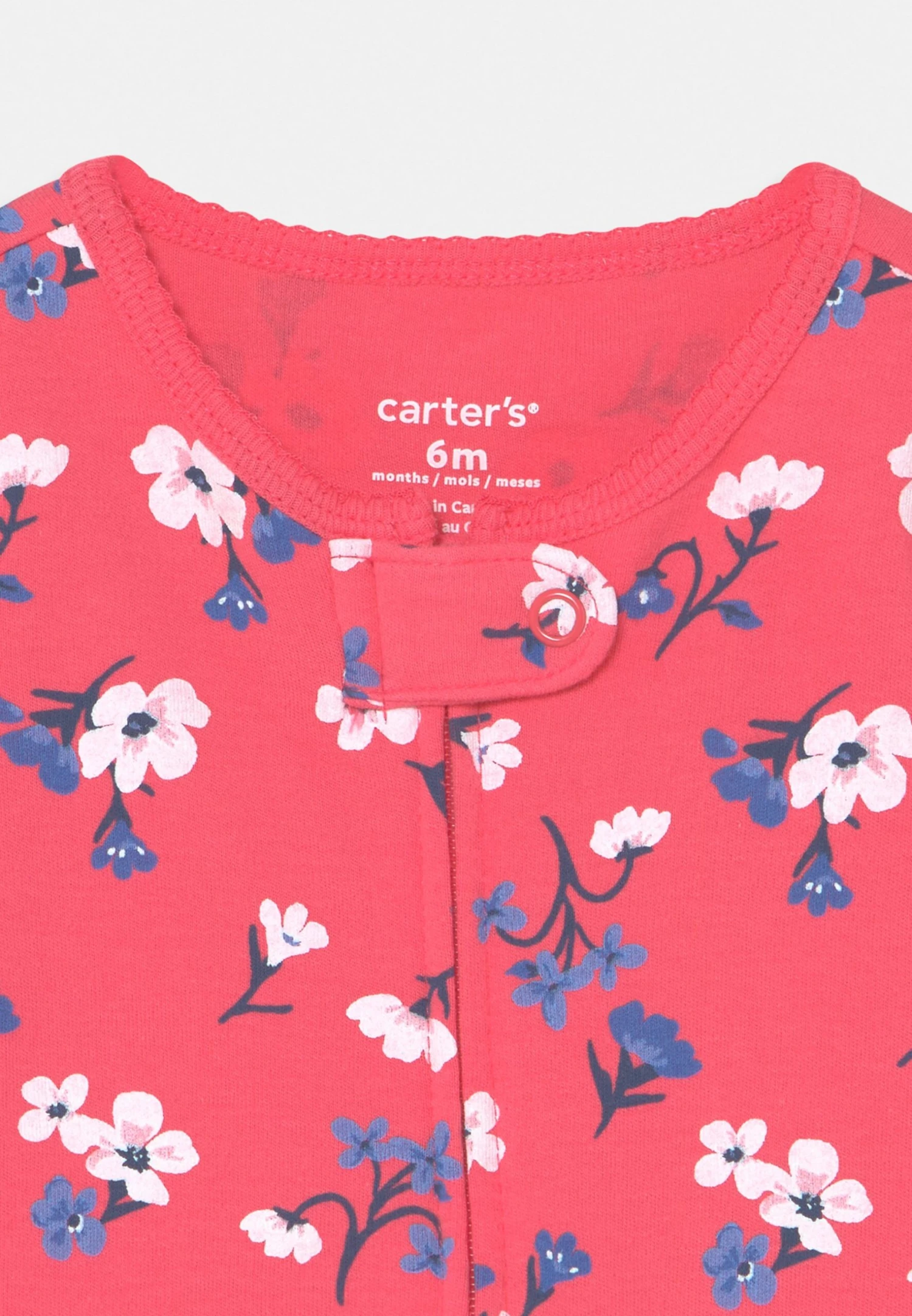 Carter's™ Sleep Suit - Red 5 Carter's™ Sleep Suit - Red - Image 3