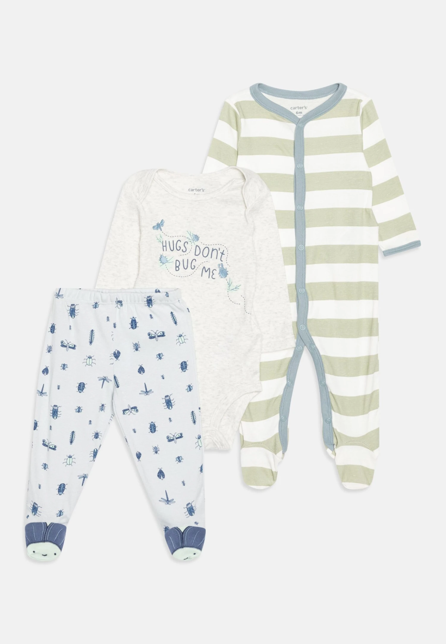 Carter's™ Unisex 3 Pack - Sleep Suit - Multi-Coloured 3 Carter's™ Unisex 3 Pack - Sleep Suit - Multi-Coloured