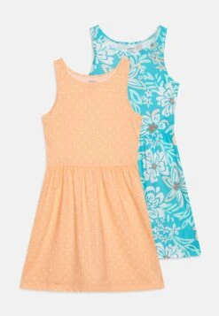 Carter's™ Dresses Palm 2 Pack - Jersey Dress - Blue/Orange