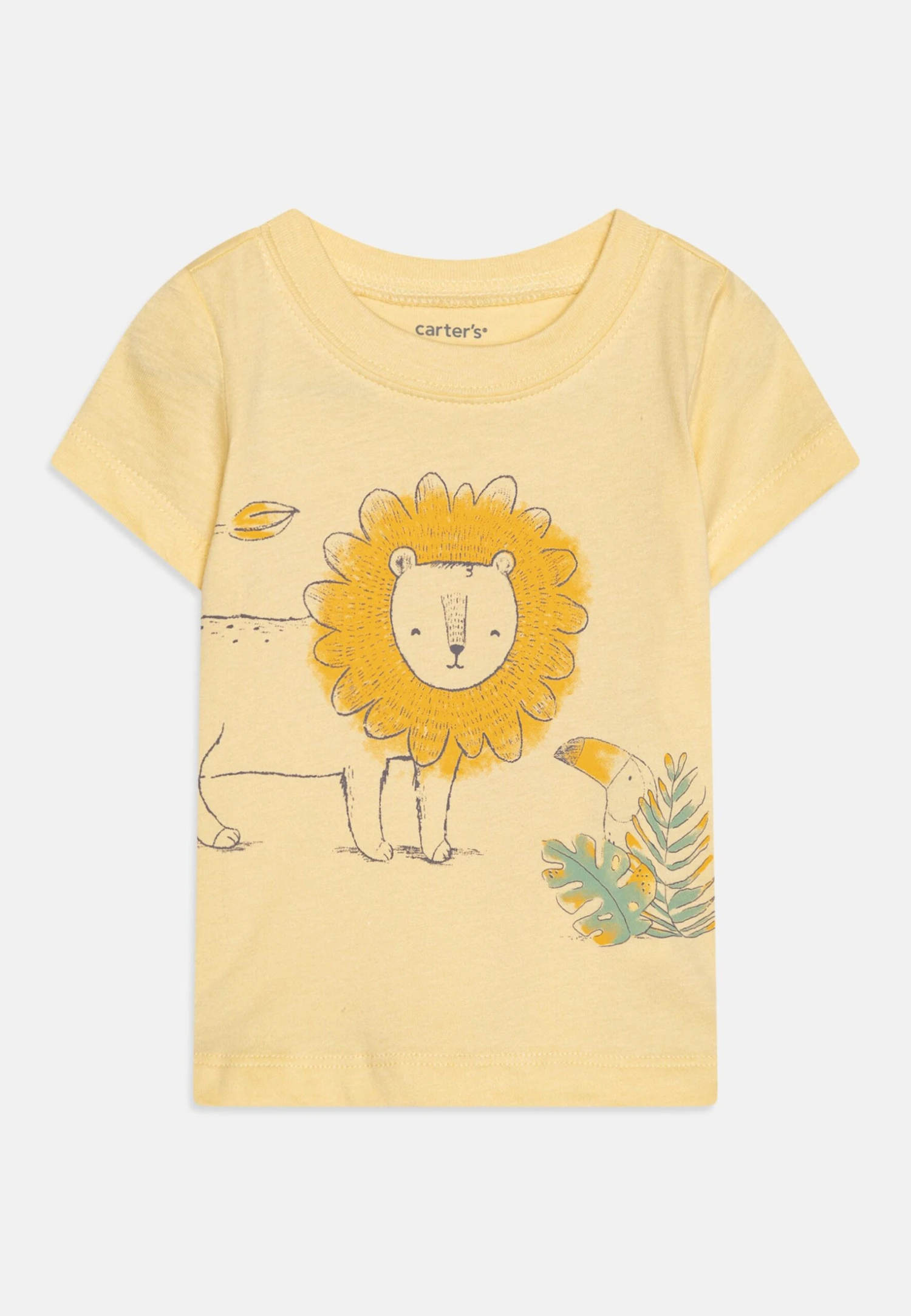 Carter's™ Lion Unisex Set - Print T-Shirt - Yellow 5 Carter's™ Lion Unisex Set - Print T-Shirt - Yellow - Image 3