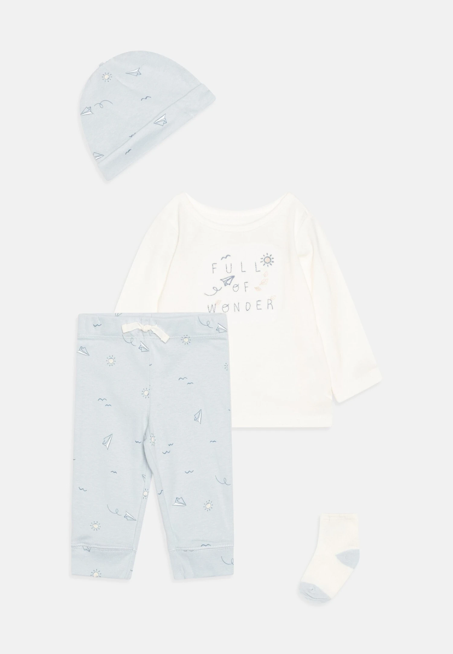 Carter's™ Pant Unisex Set - Beanie - Blue 2 Carter's™ Pant Unisex Set - Beanie - Blue