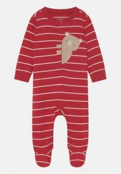 Carter's™ Boys Bear Print Nightwear - Sleep Suit - Red
