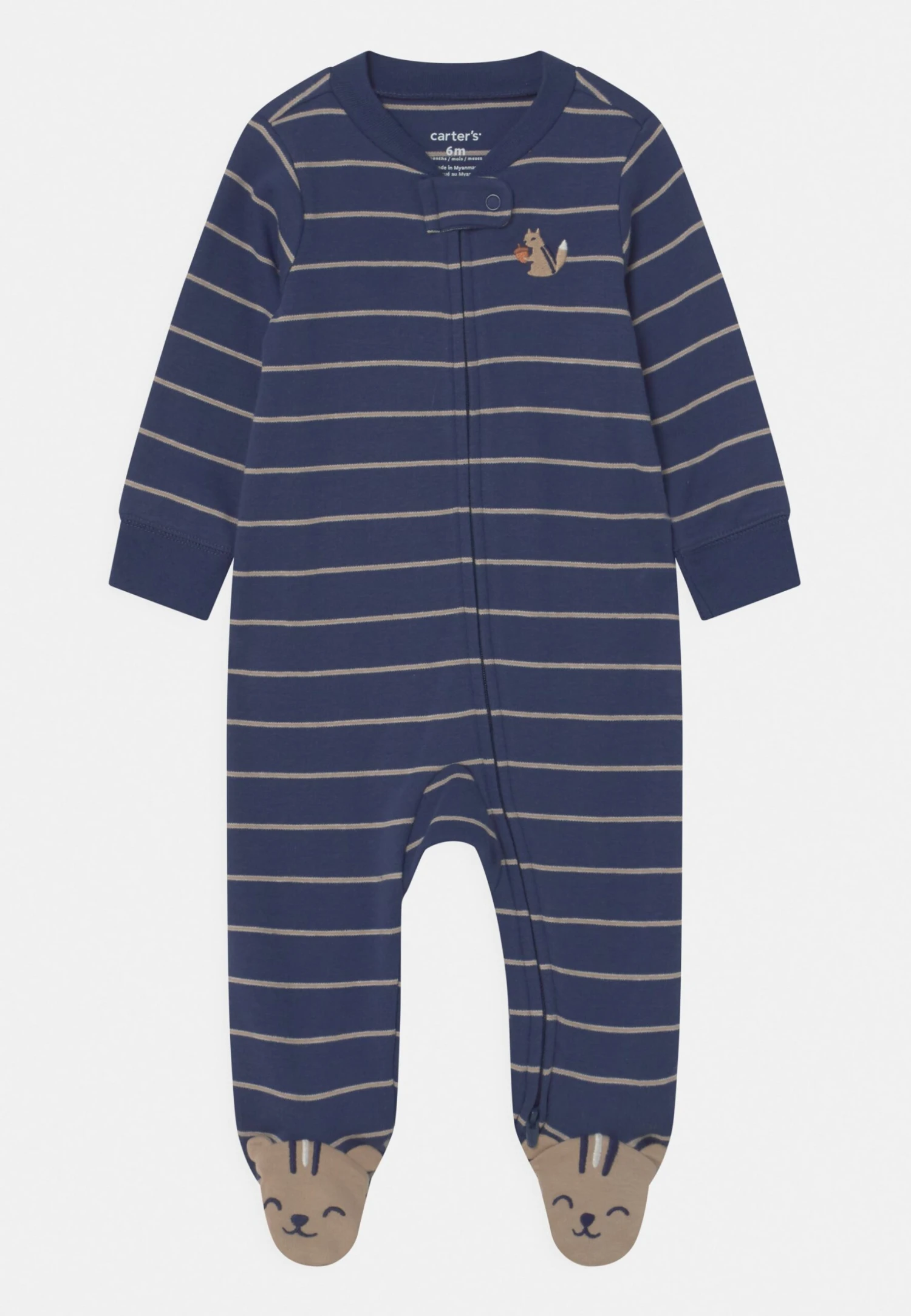 Carter's™ Interlock Sleep & Play - Sleep Suit - Navy 3 Carter's™ Interlock Sleep & Play - Sleep Suit - Navy