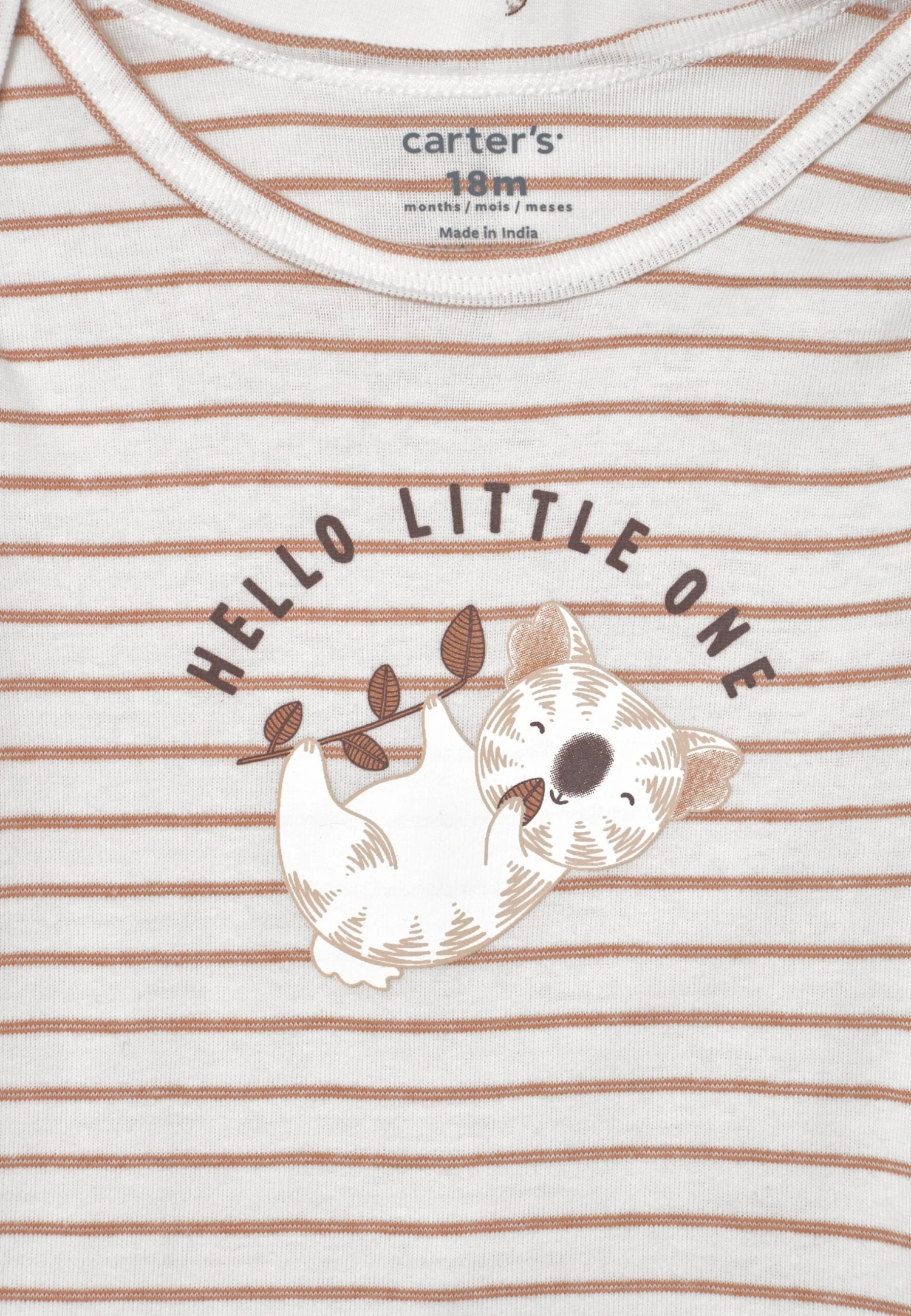 Carter's™ Koala Set - Print T-Shirt - Gray 5 Carter's™ Koala Set - Print T-Shirt - Gray - Image 3
