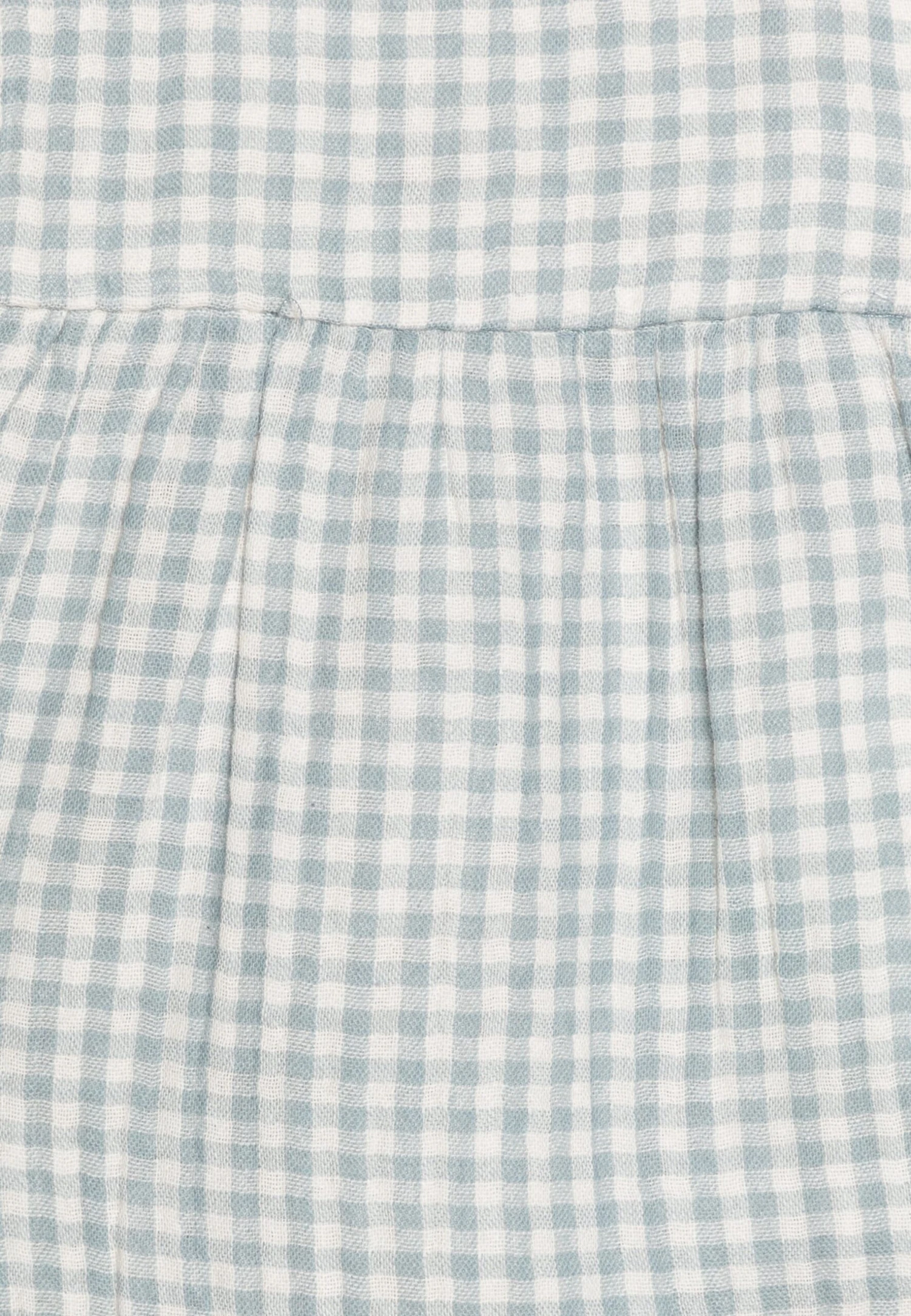 Carter's™ Creek Gingham Onepiece Unisex - Sleep Suit - Blue 5 Carter's™ Creek Gingham Onepiece Unisex - Sleep Suit - Blue - Image 3