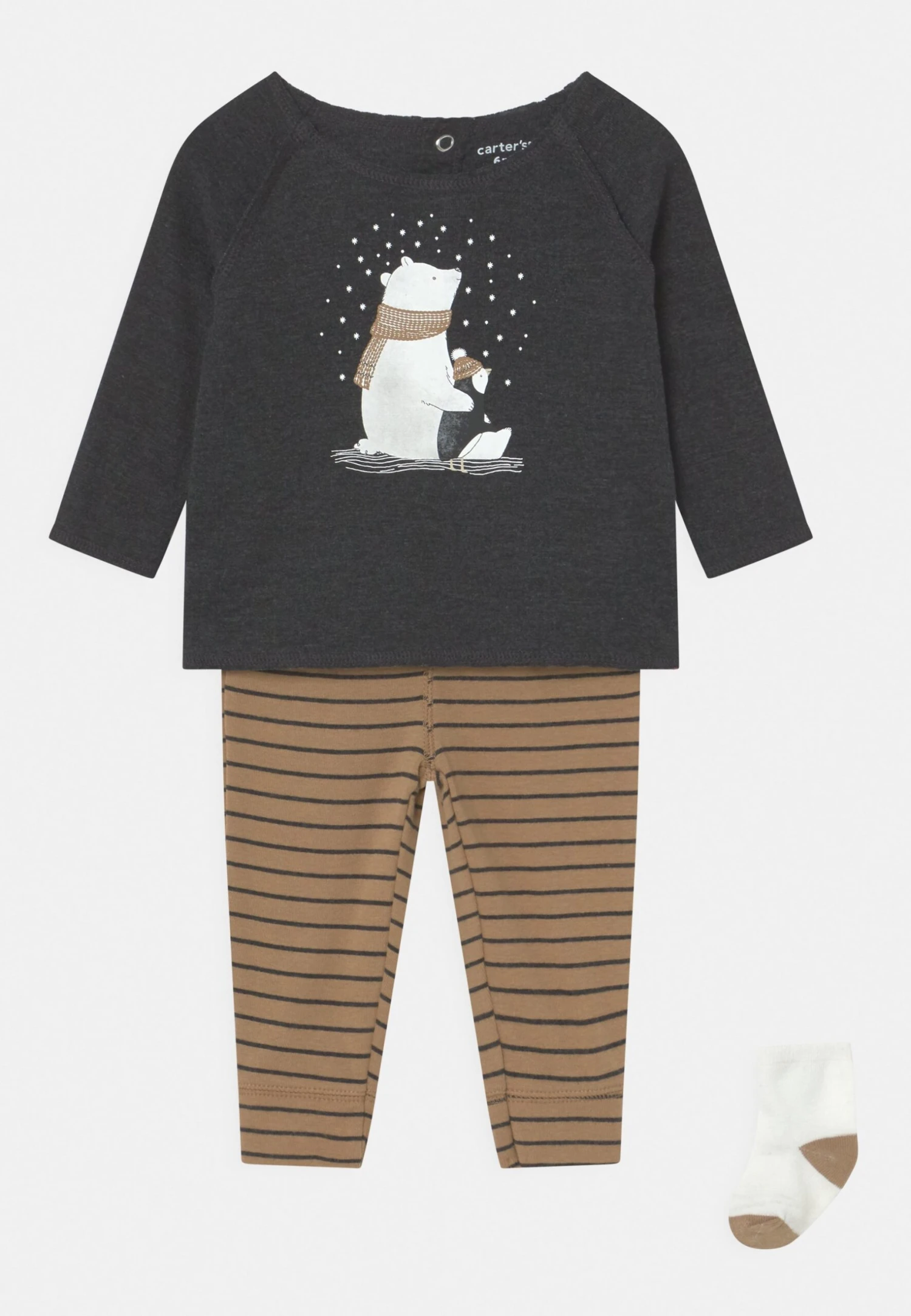 Carter's™ My First Giftables Polar Bear Set - Leggings - Trousers - Gray 3 Carter's™ My First Giftables Polar Bear Set - Leggings - Trousers - Gray