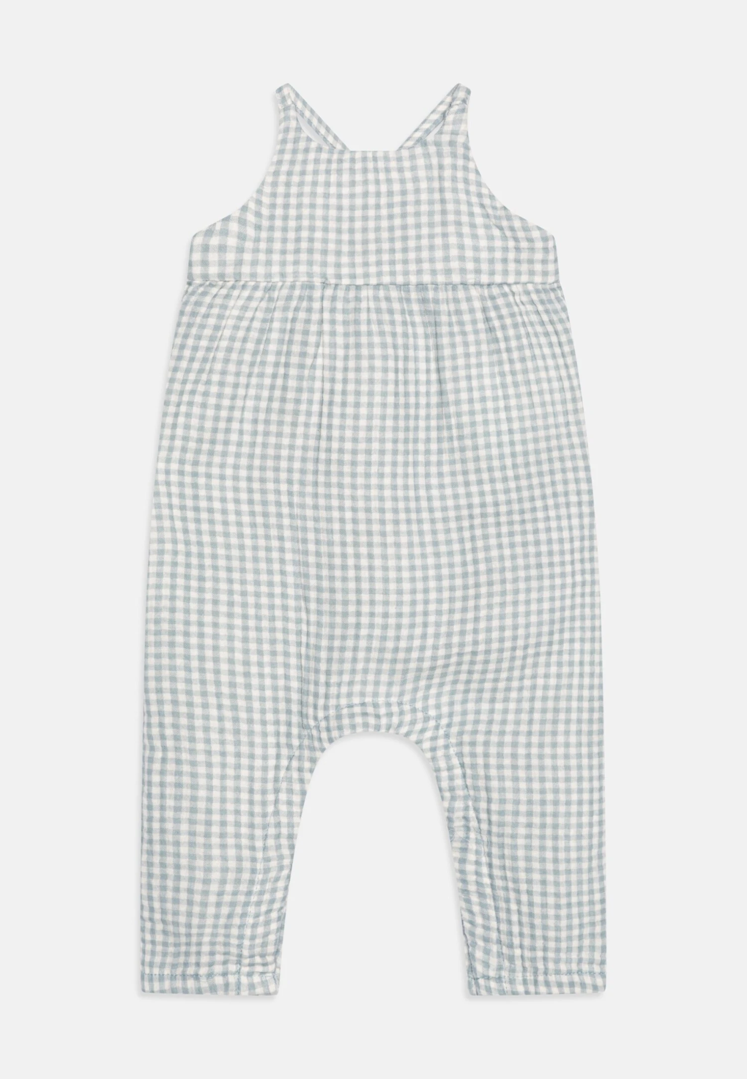 Carter's™ Creek Gingham Onepiece Unisex - Sleep Suit - Blue 3 Carter's™ Creek Gingham Onepiece Unisex - Sleep Suit - Blue