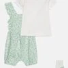 Carter's™ Mint Floral Set - Basic T-Shirt - Green