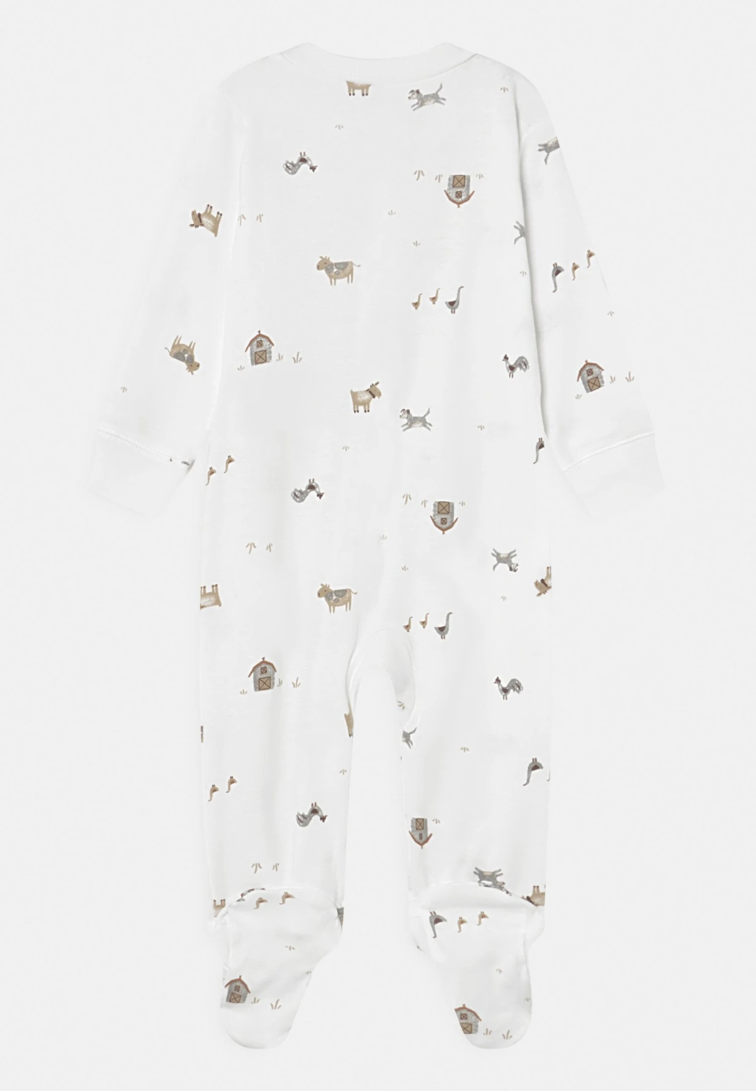 Carter's™ 2 Pack - Sleep Suit - Beige 4 Carter's™ 2 Pack - Sleep Suit - Beige - Image 2