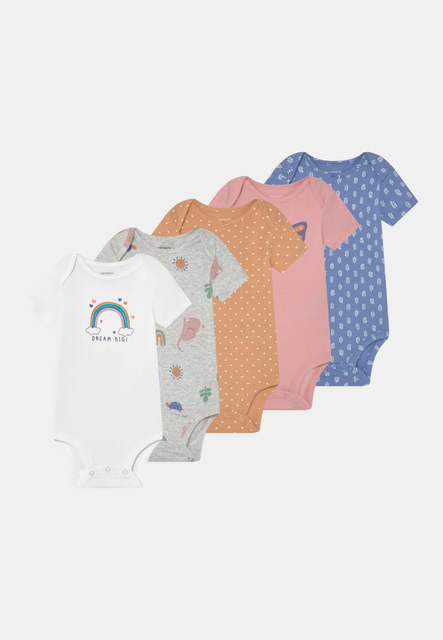 Carter's™ Rainbow 5 Pack - Print T-Shirt - Multi-Coloured 3 Carter's™ Rainbow 5 Pack - Print T-Shirt - Multi-Coloured