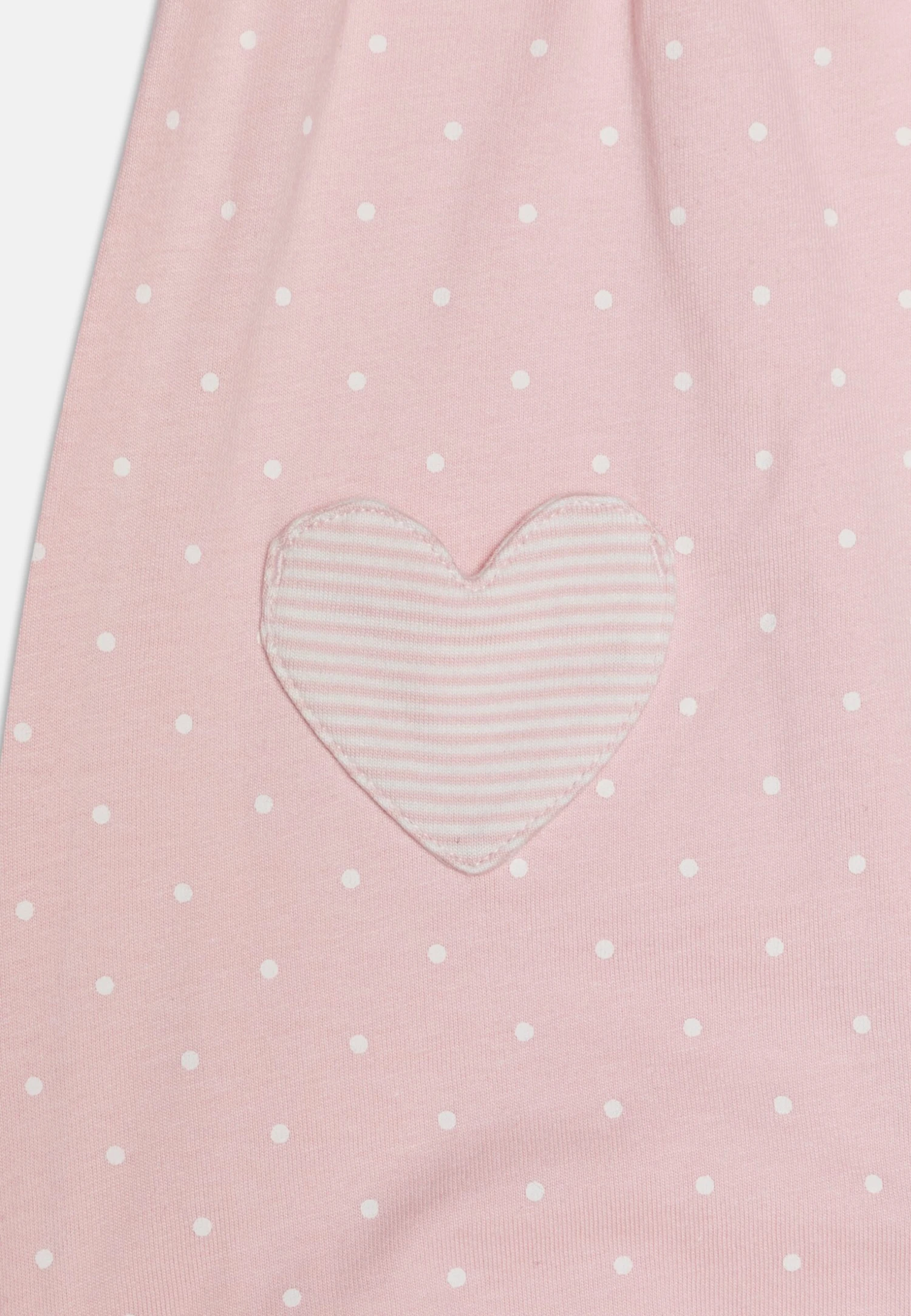Carter's™ Heart Print Unisex - Jumpsuit - Pink 5 Carter's™ Heart Print Unisex - Jumpsuit - Pink - Image 3